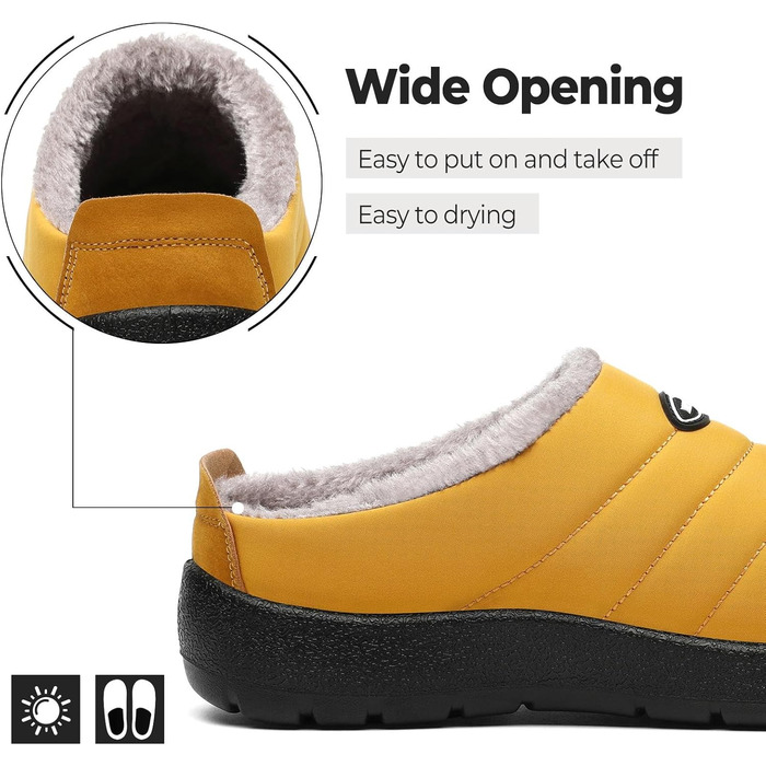 Тапочки халатні зимові Mishansha для чоловіків та жінок, теплі, з плюшевою підкладкою, розмір 35-47, зелені (жовті, 41 EU)