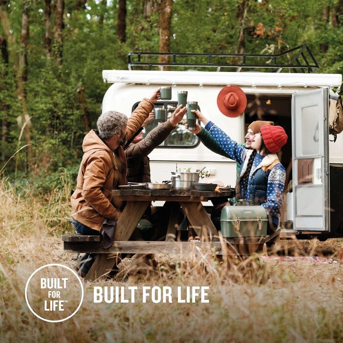 Набір кухонного посуду Stanley Adventure Full Kitchen Basecamp Kampingkochset 3,5L, 21 предметів, нержавіюча сталь, для кемпінгу та подорожей