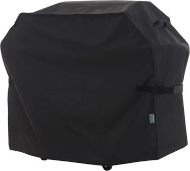Чохол для гриля F&J Outdoors, важкий, водонепроникний, захист від УФ, стійкий до розривів і вигорання, для барбекю з 3-4 пальниками, 132×63,5×111,8 см, чорний