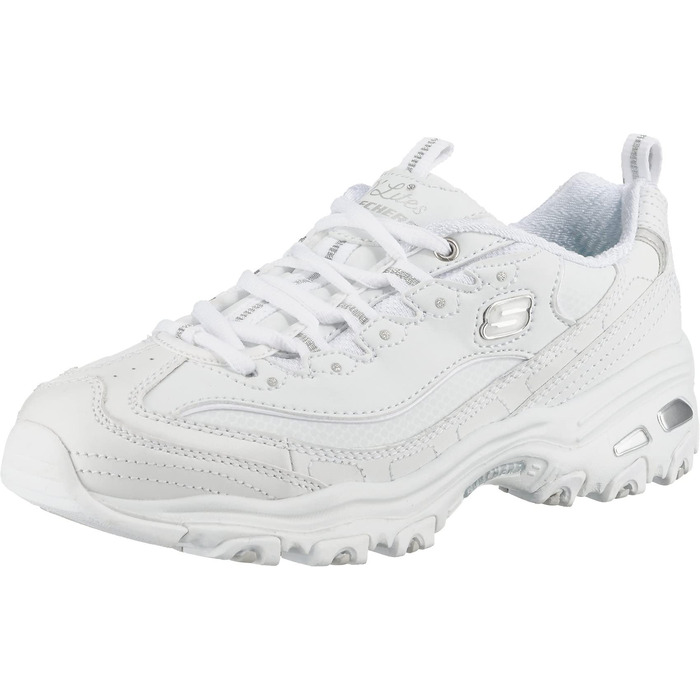 Кросівки Skechers D'Lites Fresh Start для жінок з Memory Foam, чорно-білі, шкіра, сітка, розмір EU 38