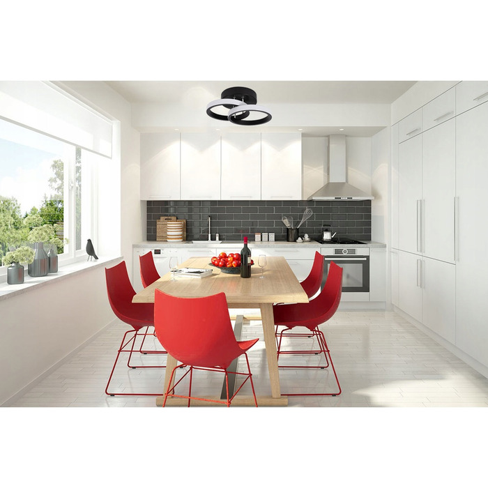 Підвісна люстра LEDLUX LX937, 2 точки освітлення, інтегроване LED-джерело