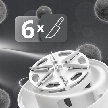 Машинка для видалення ковтунців Hikey F10, біла