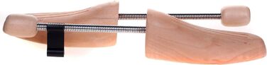 HIMRY® 5 Pairs Wooden Spiral Shoe Stretchers, Natural Wood Spiral Shoe Expanders, SHOE LAST Spiral Shoe Formers, Unisex - Women/Men, Size 35 - Size 36, KXB6001