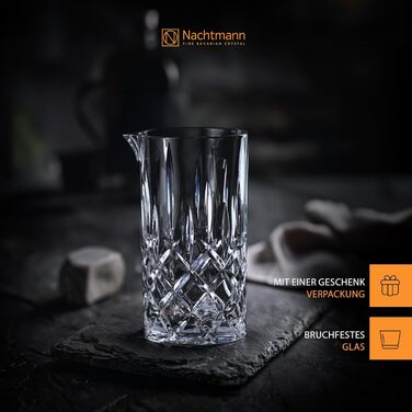 Nachtmann Mixing Glass Cocktail 750 ml, Noblesse, 101258, Crystal Glass Mixing Glass, Dishwasher Safe