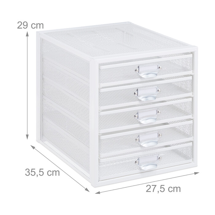 5-Drawer Storage Box