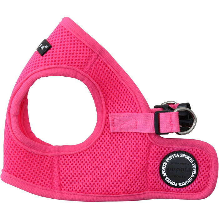 Лежанка для собак Puppia, зелена, комфортна, для цуценят, PAPA-AH1325-GR, M, рожева