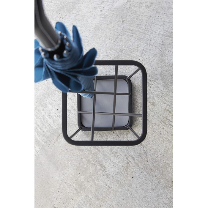 Підставка для парасольок YAMAZAKI Nine Square, сталева, біла, 17 x 17 x 45.5 см