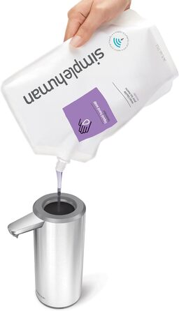 Simplehuman Rechargeable Automatic Soap Dispenser - Stainless Steel, 266ml