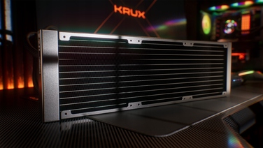 Рідинне охолодження процесора Krux HydroGlance 360 ARGB LCD, 3x 120мм, 4-pin