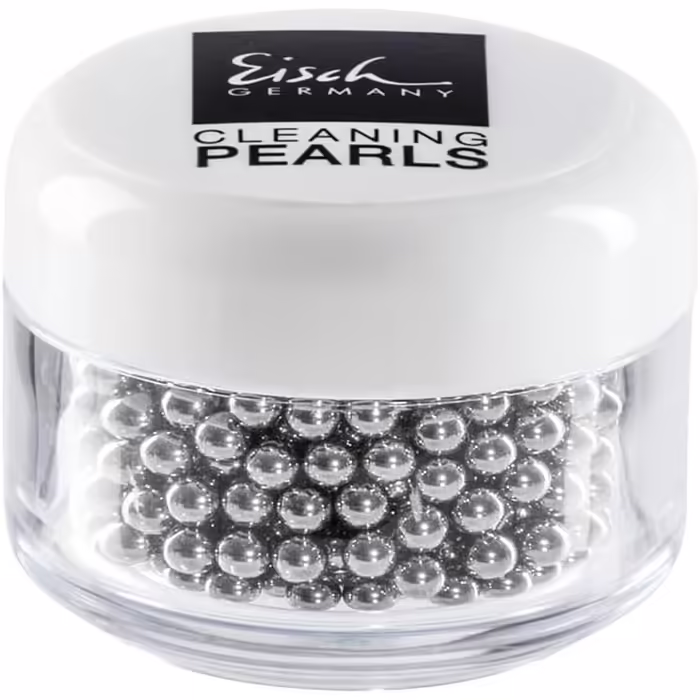 EISCH Decanter Set with Decanting Carafe, Decanter Stopper, Polishing Cloth & Cleaning Pearls - Decanter made of crystal glass with accessories for easy glass care - 750 ml