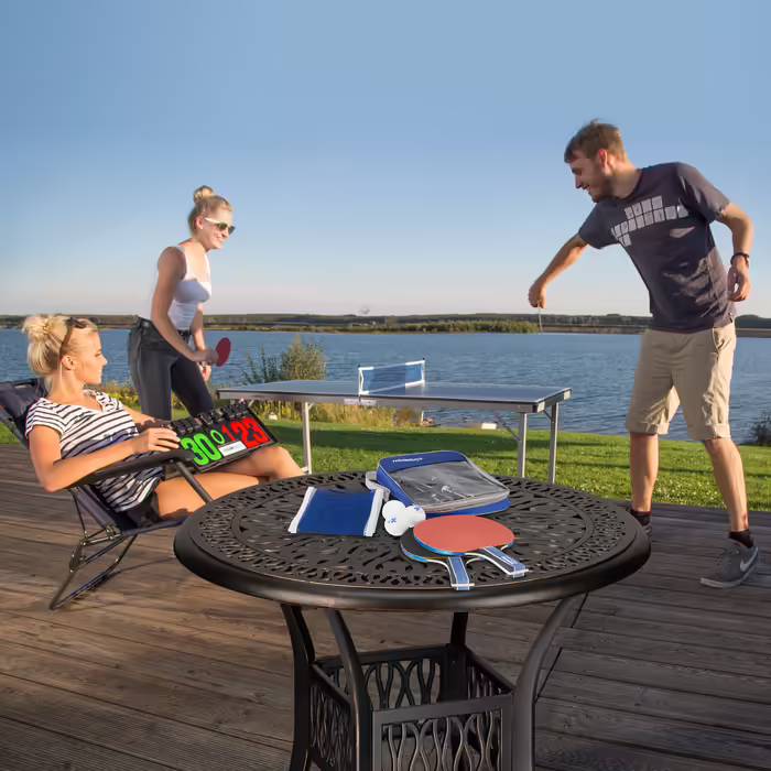 Relaxdays Table Tennis Set with Net