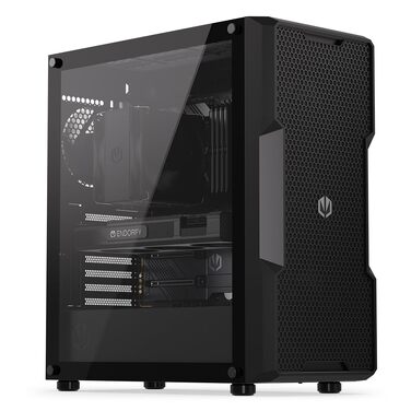 Корпус для ПК Endorfy Regnum 400 Air ATX, загартоване скло, 4 вентилятори 120мм