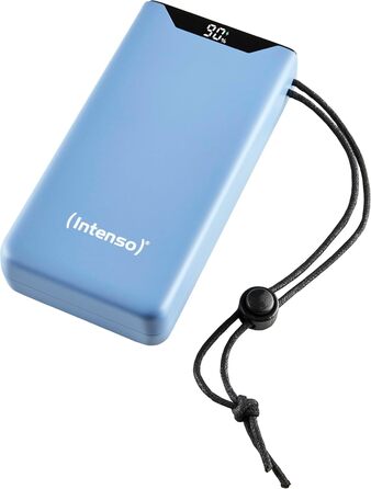 Powerbank Intenso F10000: 10000mAh, USB-C, USB-A, Швидка зарядка (PD 20W, QC 18W), Жовтий