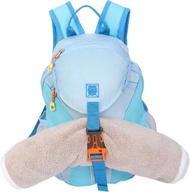 Дитячий рюкзак Cozary Kinder, 5L, водонепроникний, для подорожей, школи та спорту (Блакитний)