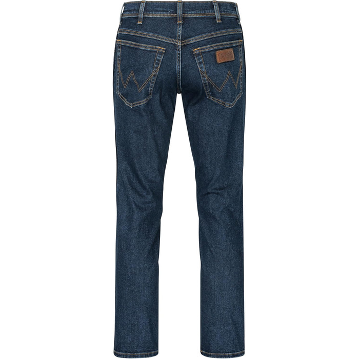 Джинси чоловічі Wrangler Texas Regular Fit Authentic Straight Darkstone + Чорний ремінь 34W/32L