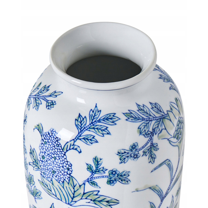 Ваза Beliani з порцеляни, 13 x 35 см