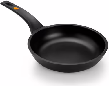BRA Efficient | Frying Pan, Black, 16 cm, suitable for all kitchen types including induction, PFOA-free, aluminum