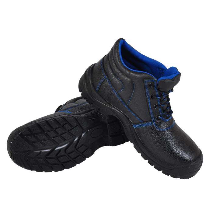 Чоловічі та жіночі робочі черевики LeonArbeitsschuhe, 48 EU, чорні