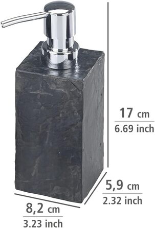 Дозатор мила WENKO Slate Rock - стильний дизайн, надійність