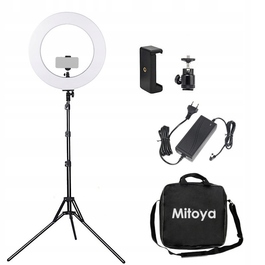 Кільцева LED-лампа MITOYA RL480 зі штативом 185 см