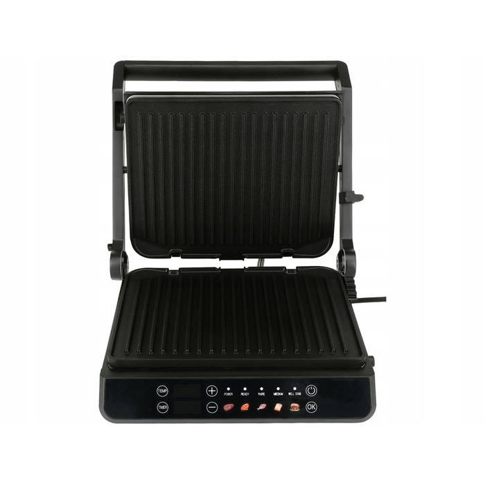 Складаний електричний гриль Lund 67440, чорний, 2000 Вт