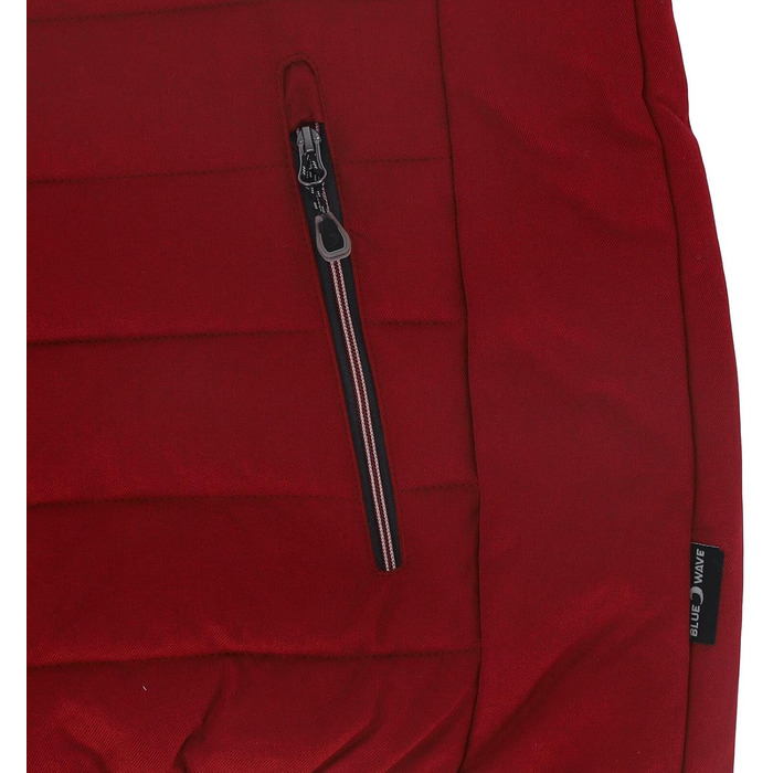 Степлена жилетка Blue Wave Nathalie з відстібаною капюшоном - жіноча жилетка, гранатовий колір, розмір 44