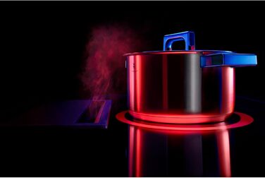Каструля WMF Ultimate Cool 16 см без кришки, 1,4 л, Cromargan® нержавіюча сталь, без покриття, для індукційних плит, з внутрішньою міткою об'єму, придатна для миття в посудомийній машині