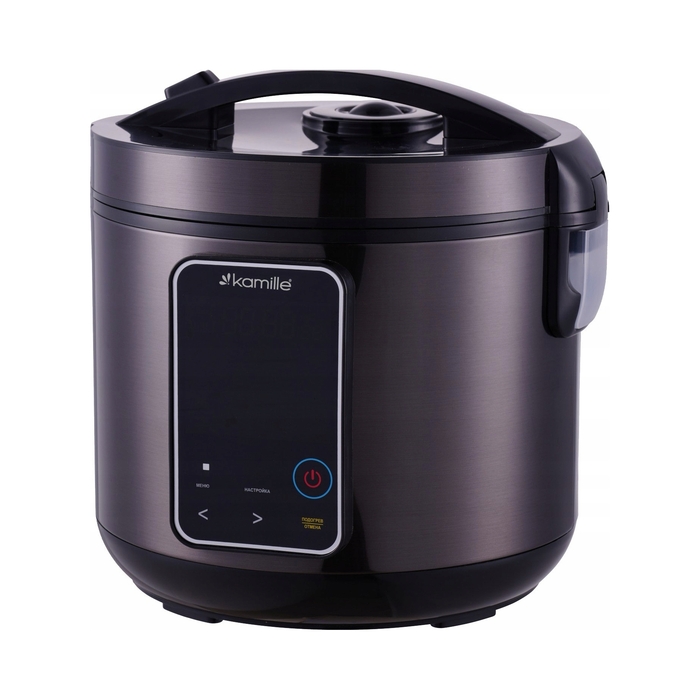Мультиварка Kamille KM6830, 900 Вт, 5 л, чорна