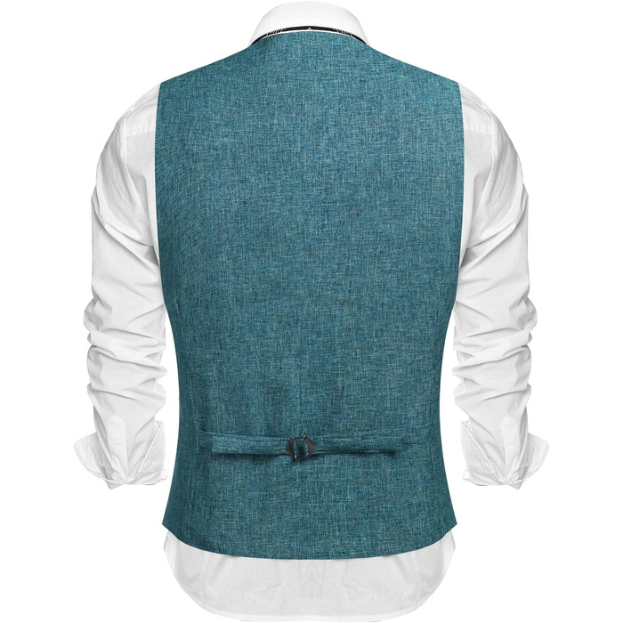 COOFANDY Чоловічий костюм-двійка, легкий, приталений, чорний (S, блакитний - перолинний блакитний)