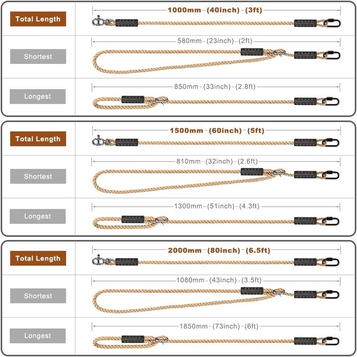 SELEWARE Tree Swing Rope, Hammock Tree Straps, Hanging Set, Adjustable Rope, Quick and Easy to Hang, Hammock Chair Swing for Indoor and Outdoor Use, Tree Branch, Camping