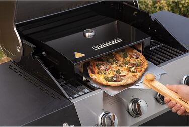 Набір для піци на грилі Cuisinart CPO-700, піч для піци на гриль, комплект для приготування піци на відкритому вогні