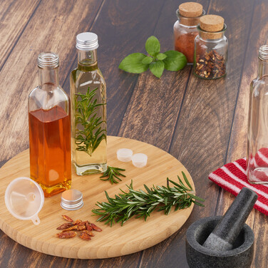 Relaxdays Refillable Bottles 250 ml