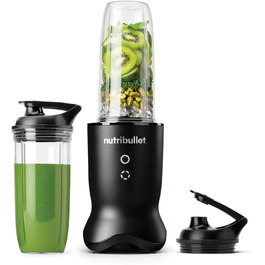 Nutribullet Ultra NB1206MB: Електричний блендер для смузі з Tritan-контейнером, 1200W, сірий