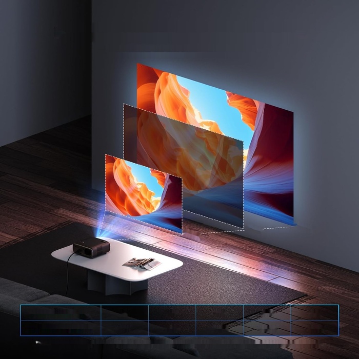 Домашній кінопроектор NEXIGO PJ40: Full HD 1920 x 1080, Wi-Fi, Bluetooth, USB, HDMI