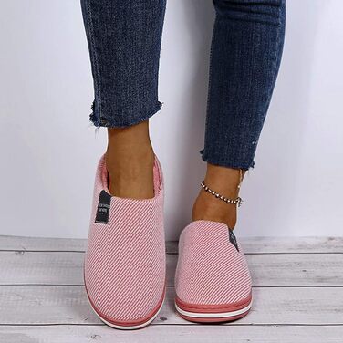 Тапочки жіночі зимові з плюшу, чоловічі з повсті, теплі, зручні, унісекс (A02 Рожевий, 39 EU)