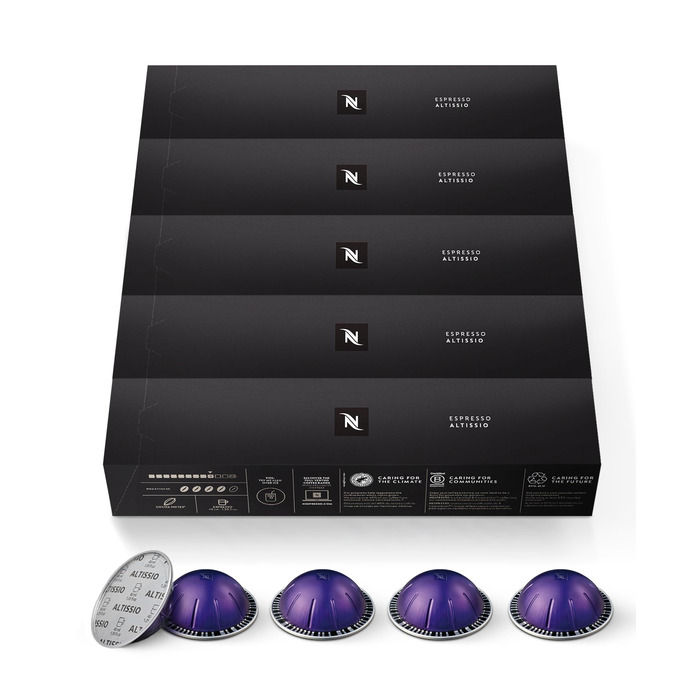 Капсули для кавомашини Nespresso VertuoLine Altissio, 50 шт.