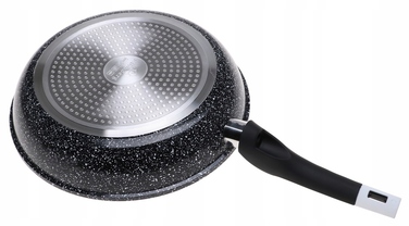 Сковорода гранітна Yermos традиційна, кругла, 28 см