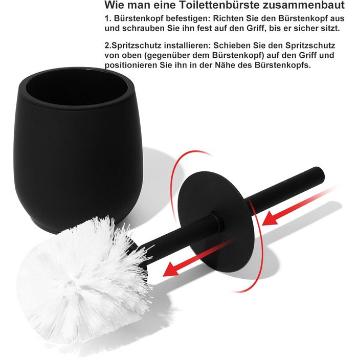 Набір для ванної кімнати AJEUNGAIN, сірий, сучасний, 5 предметів: відро для сміття, тримач для туалетного паперу, диспенсер для мила, стакан для зубних щіток, піднос