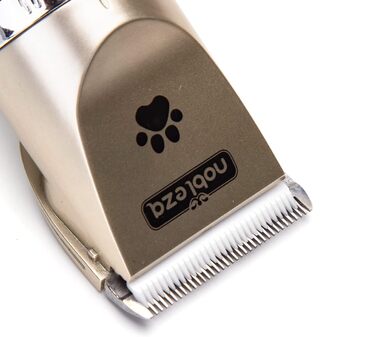 Професійна машинка для стрижки собак Nobleza: набір для грумінгу, тиха бездротова акумуляторна машинка для собак та котів