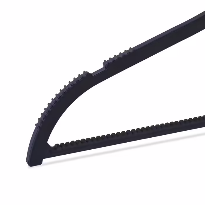 Relaxdays Clothes Hangers, Set of 10, made of Wheat Straw
