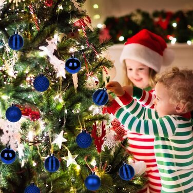 30 шт. Новорічні кулі-прикраси 5 см, золоті, міцні, для ялинки | Новорічні кулі