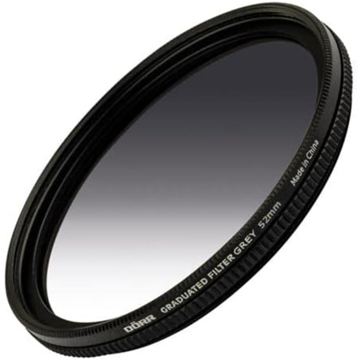 Фільтр Dörr Digiline Градієнтний сірий, 2 ступені затемнення, ND 0.6, 52 мм, для фотографії