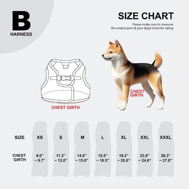 Нагрудник для собак Puppia, чорний, L - м'яка жилетка, підходить для цуценят та собак середніх розмірів