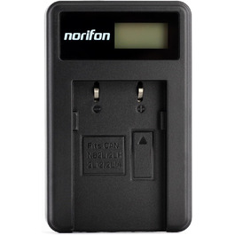 Зарядний пристрій NB-2L LCD USB для Canon EOS 350D, 400D та серії PowerShot, Optura, ZR, MV