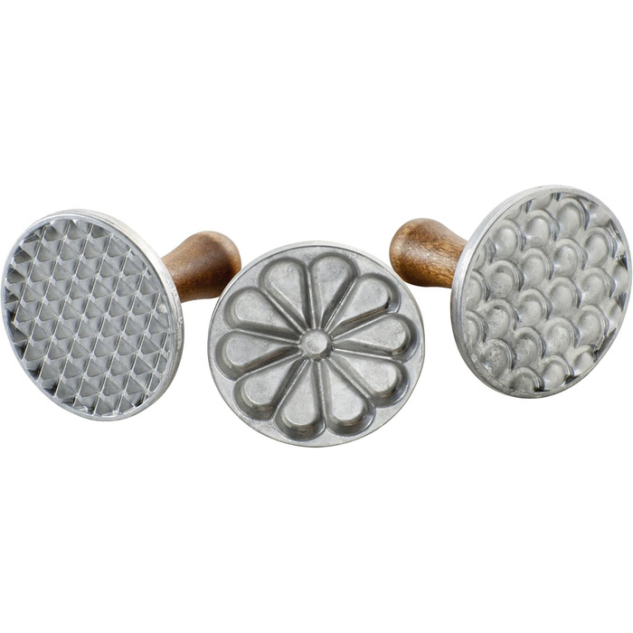 Nordic Ware Cookie Stamps with Wooden Handle 