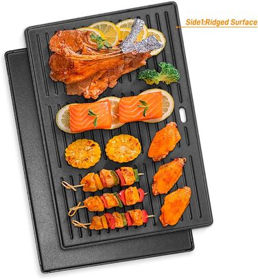 Решітка-гриль та сковорода для Weber Spirit 300 серії (E310, E320, S310) - замінна деталь, 44,5 см