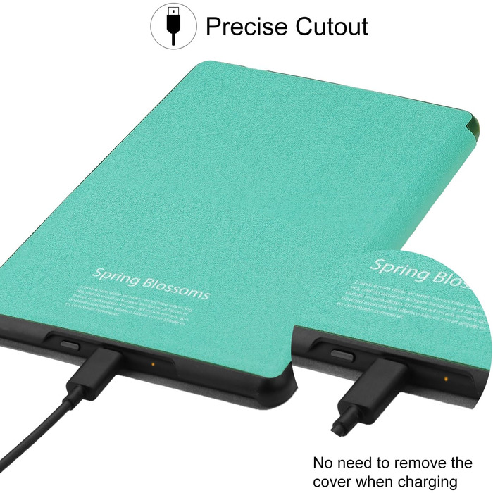 Чохол для Kindle 6' (11-го покоління) 2024/2022 (C2V2L3) з авто-вимиканням, PU шкіра, захисний чохол Löwenzahn (Мандала)