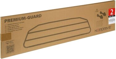 Відбійник для собак та тварин NORDRIVE N70052 Premium-Guard, сталь, 990x240 мм