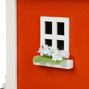 Relaxdays Decorative Birdhouse, Country House Style