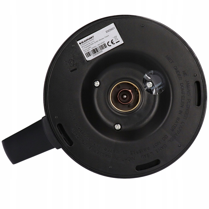 Електричний чайник Blaupunkt EKD601, 2200 Вт, 1,7 л, чорний